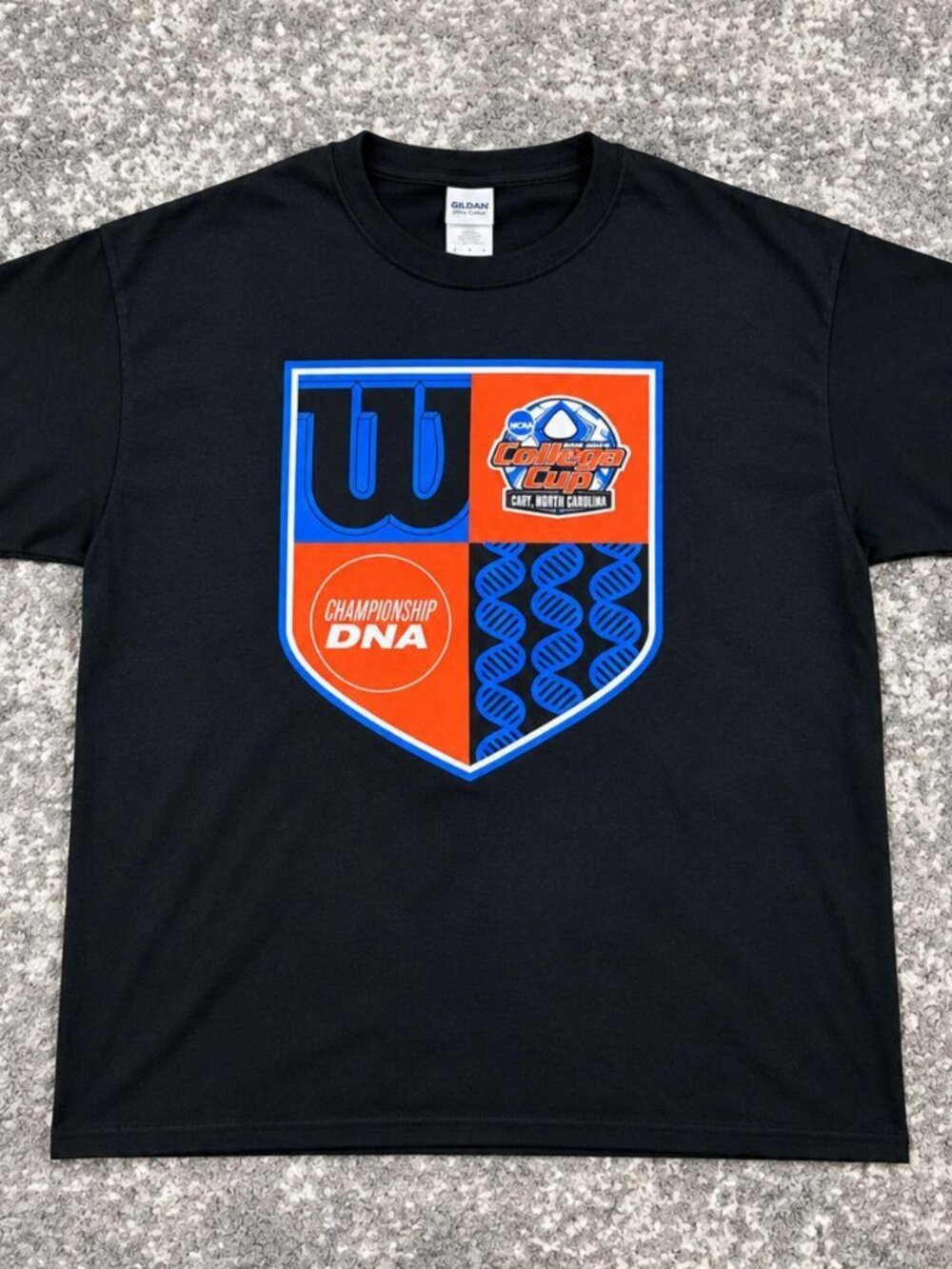 NCAA College Cup Championship DNA Black Soccer T-Shirt